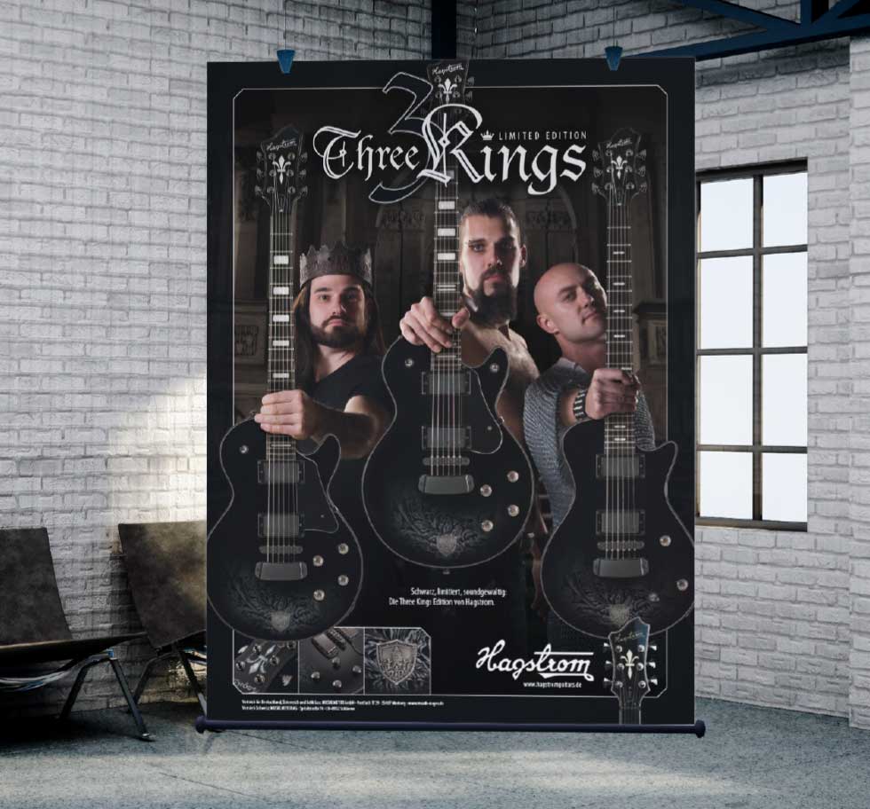 Hagstrom Three Kings Plakat